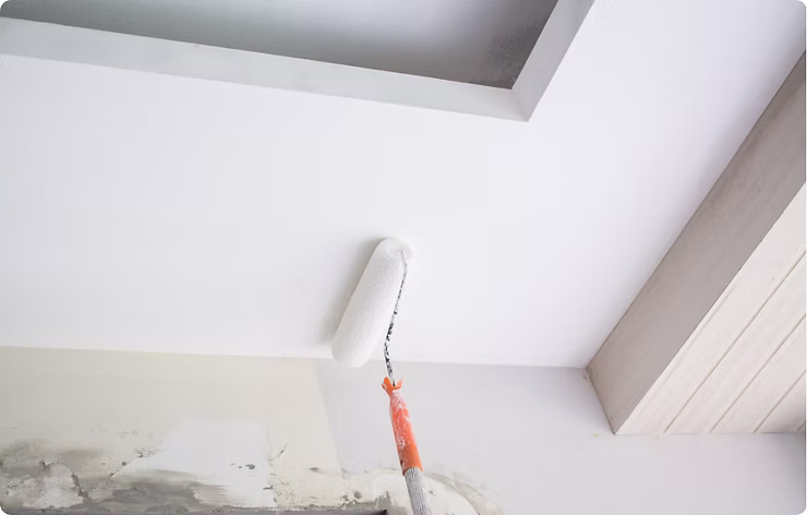 Paint a ceiling white
